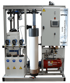 Unité d'ultrafiltration pour le recyclage des eaux de lavage - UFPOOL