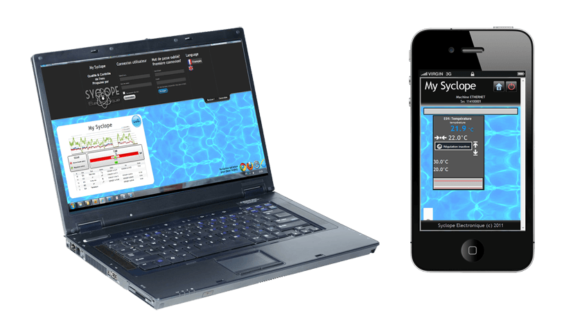 MYSYCLOPE Gestion et controle a distance des piscines
